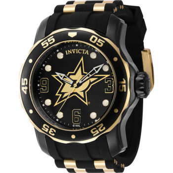 NHL Dallas Stars Quartz Black Dial Watch