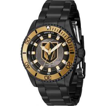 NHL Vegas Golden Knights Quartz Black Dial Watch