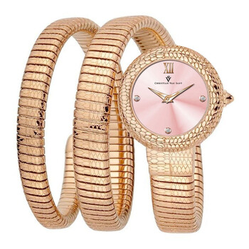 Naga Quartz Pink Dial Watch CV0894