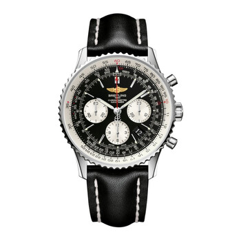 Navitimer 01 46 MM Chronograph Navitimer Steel Watch AB012721BD09BKLD
