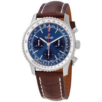 Navitimer 1 Chronograph Automatic Chronometer Blue Dial Watch AB0121211C1P2