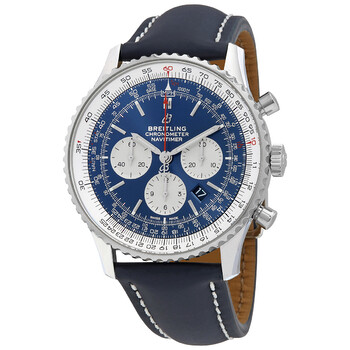 Navitimer 1 Chronograph GMT 46 Automatic Blue Dial Watch AB0127211C1X2