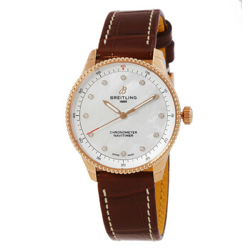 Navitimer 32mm Diamond Mother Of Pearl Watch R77320E61A1P1