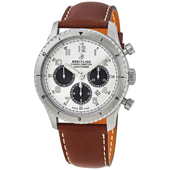 Navitimer 8 Chronograph Automatic Silver Dial Watch AB01171A1G1X1