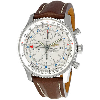 Navitimer World White Dial Watch A2432212G571BRLD