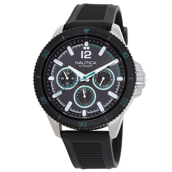 Nct Windros Multifunction Quartz Black Dial Watch NAPWRS403