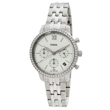 Neutra Chronograph Crystal Silvertone Dial Watch ES5217