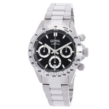 New Amsterdam Chronograph Automatic Black Dial Watch 44607B