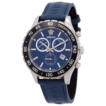 New Hellen Chronograph Quartz Blue Dial Watch VEPCA0124
