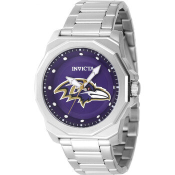Nfl Baltimore Ravens Quartz Blue Dial Watch