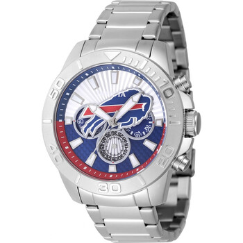 Nfl Buffalo Bills Chronograph GMT Quartz Watch