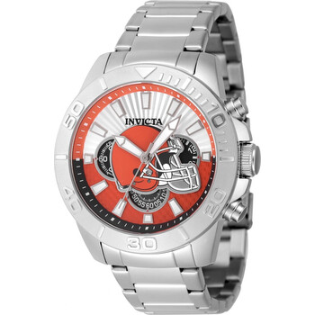 Nfl Cleveland Browns Chronograph GMT Quartz Watch