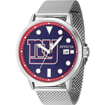 Nfl New York Giants Quartz Blue Dial Watch