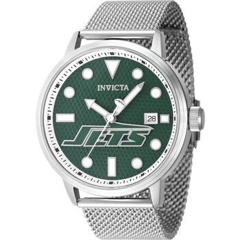 Nfl New York Jets Quartz Green Dial Watch