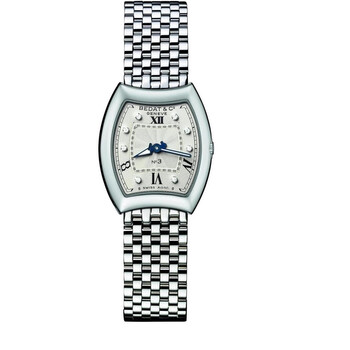 No.3 Quartz Diamond Silver Dial Watch 305.011.109