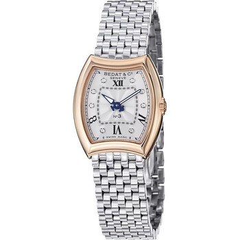 No 3 Silver Diamond Dial Watch 305.401.109