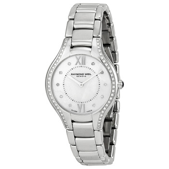 Noemia Mother of Pearl Dial Stainless Steel Diamond Watch 5132STS00985