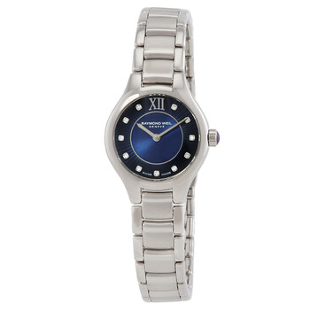 Noemia Quartz Diamond Blue Dial Watch 5124ST50181