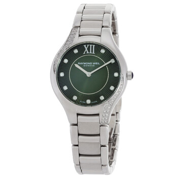 Noemia Quartz Diamond Green Dial Watch 5132 S1S52181