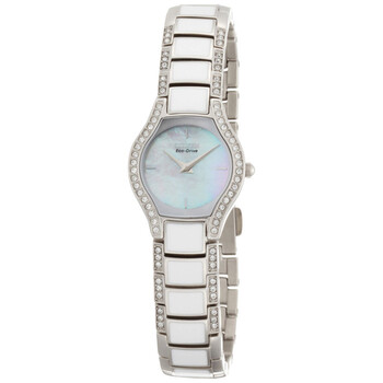 Normandie Mother of Pearl Stainless Steel and Resin Watch EW9870