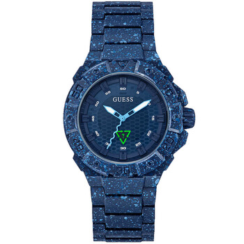 Notide Ocean Plastic Quartz Blue Dial Watch GW0507G1