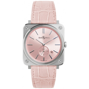 Novarosa Quartz Pink Dial Watch BRSPKSTSCR