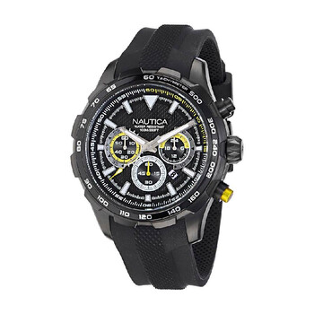 Nst Chronograph Quartz Black Dial Watch NAPNSF306