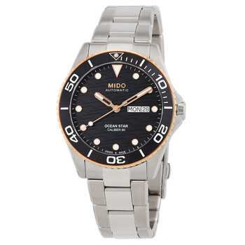 Ocean Star 200C Automatic Black Dial Watch M0424302105100