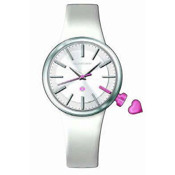 One Luv Silver Dial Stainless Steel Watch SVJ211098