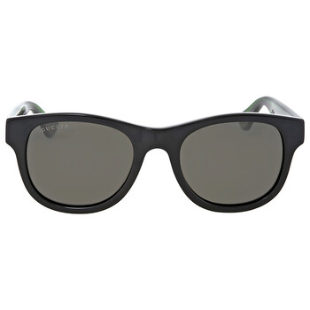 Open Box  Gucci Polarized Grey Square Sunglasses GG0003S 006