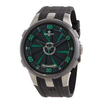 Open Box  Perrelet Turbine XL Automatic Grey Dial Watch A10503