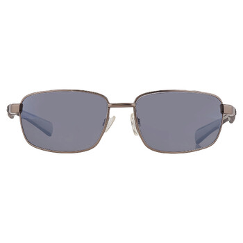 Open Box  Revo Shotshell Graohite Polarized Rectangular Sunglasses RE 1017 00 GY