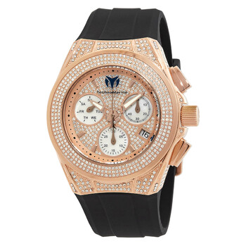 Open Box  Technomarine Cruise Chronograph Quartz Crystal Watch TM118109