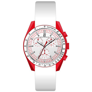 Orbit Chronograph Quartz White Dial Watch OC7587