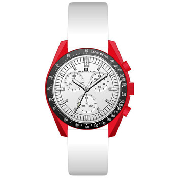 Orbit Chronograph Quartz White Dial Watch OC7588