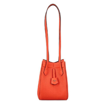 Origami Mini Leather Bucket Bag