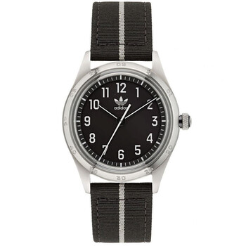 Originals Style Code Four Black Dial Watch AOSY22523