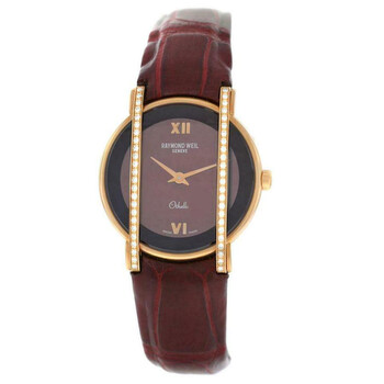 Othello Quartz Diamond Brown Dial Watch 12021GS00480