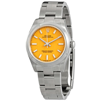 Oyster Perpetual 31 Automatic Chronometer Yellow Dial Watch 277200YLSO