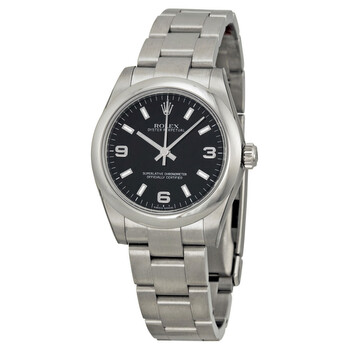 Oyster Perpetual 31 mm Black Dial Stainless Steel Bracelet Automatic Watch 177200BKASO
