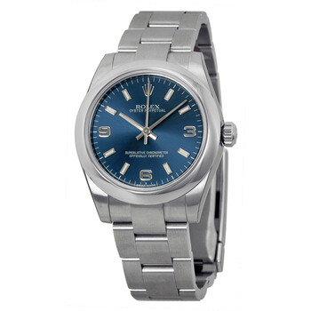 Oyster Perpetual 31 mm Blue Dial Stainless Steel Bracelet Automatic Watch 177200BLASO
