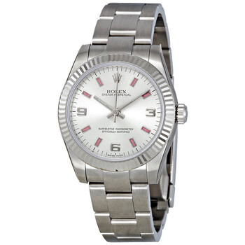 Oyster Perpetual 31 mm Silver Dial Stainless Steel Bracelet Automatic Watch 177234SAPSO