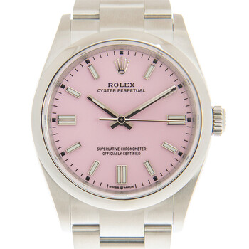 Oyster Perpetual 36 Automatic Chronometer Candy Pink Dial Watch 126000CDYPKSO