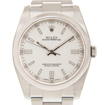 Oyster Perpetual 36 Automatic Chronometer White Dial Watch