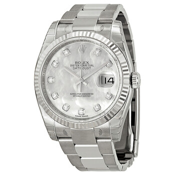 Oyster Perpetual 36 mm Mother of Pearl Dial Stainless Steel Bracelet Automatic Watch 116234MDO