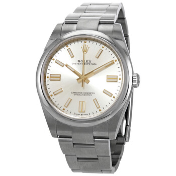 Oyster Perpetual 41 Automatic Silver Dial Watch 124300SSO