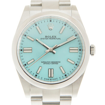 Oyster Perpetual 41 Automatic Turquoise Blue Dial Watch 124300TQBLSO