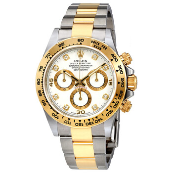 Oyster Perpetual Cosmograph Daytona White Diamond Dial Watch 116503WDO