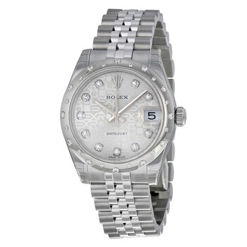 Oyster Perpetual Datejust 31 Silver Dial Stainless Steel Jubilee Bracelet Automatic Watch 178344SJDJ