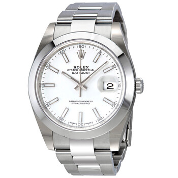 Oyster Perpetual Datejust White Dial Automatic Watch 126300WSO